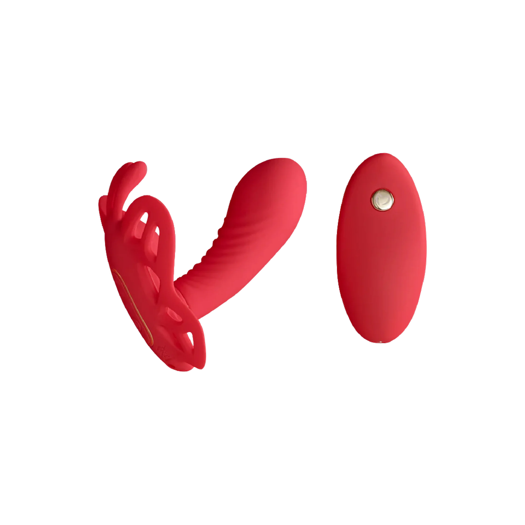 Butterfly Effect Remote Controlled Vibrator from Pure Romance Butterfly Effect Remote Controlled Vibrator from Pure Romance