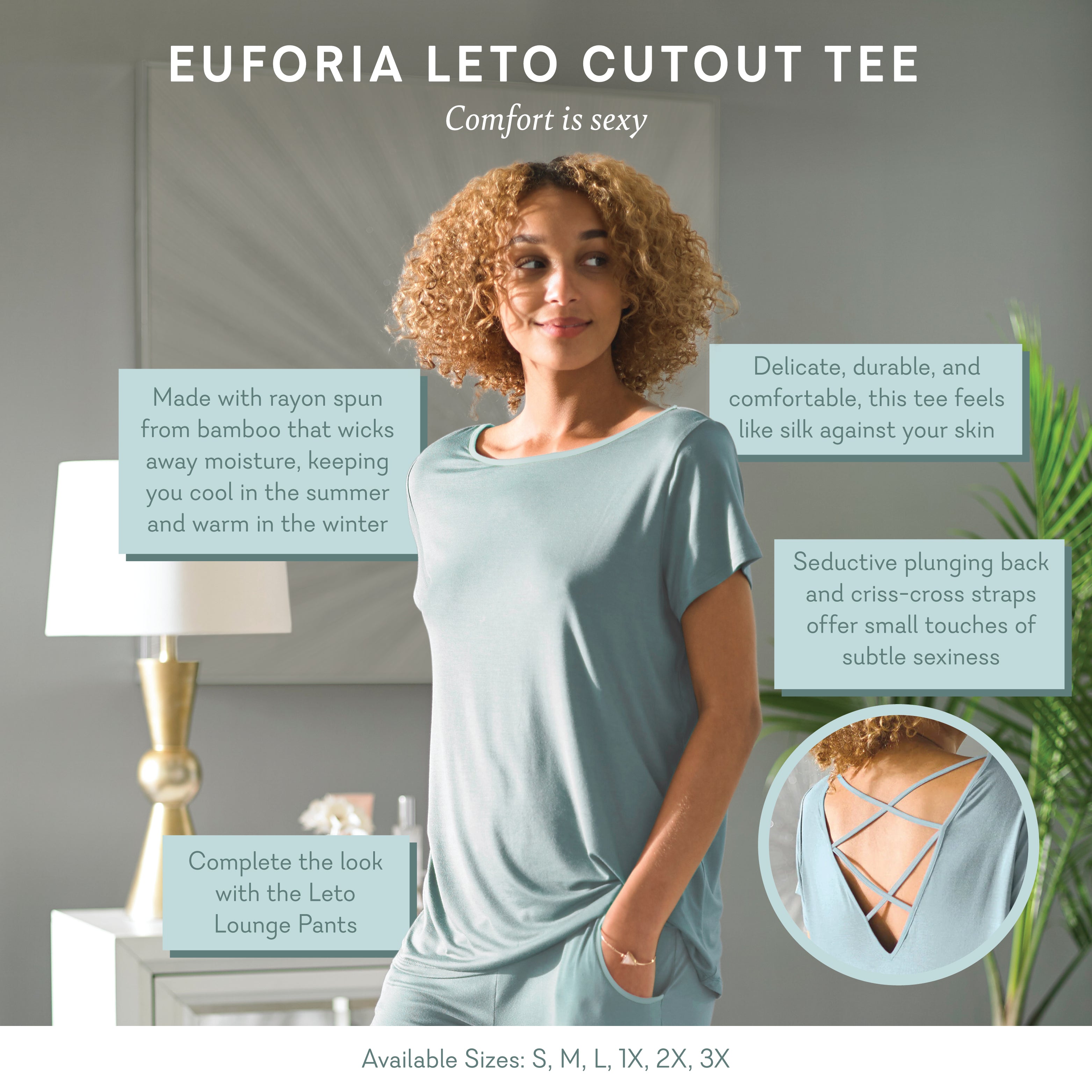 Euforia Leto Cutout Tee – Pure Romance