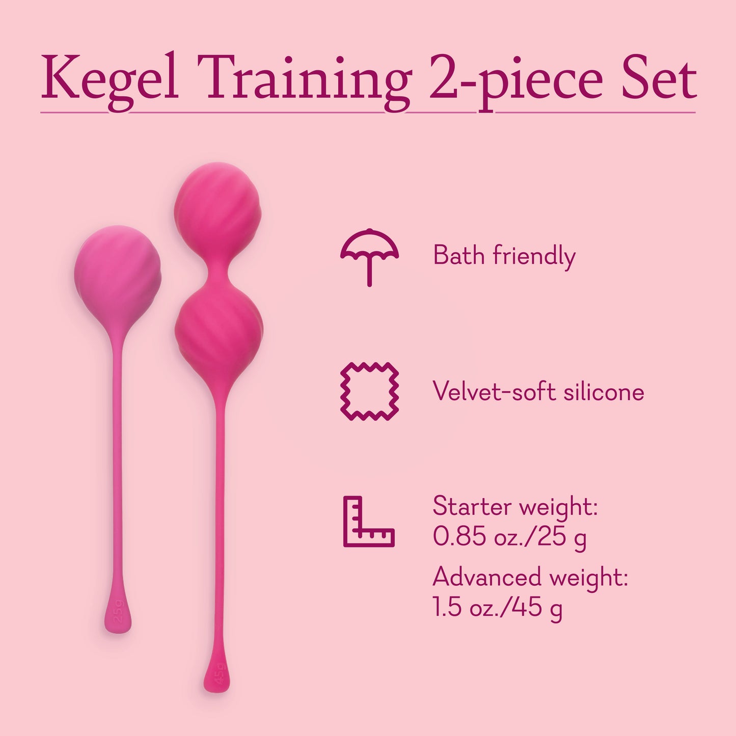 Kegel Training 2-Piece Set