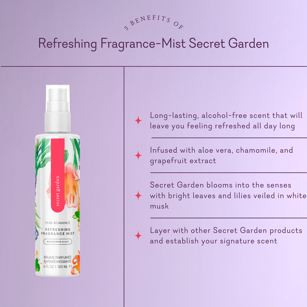 Refreshing Fragrance Mist -- Secret Garden