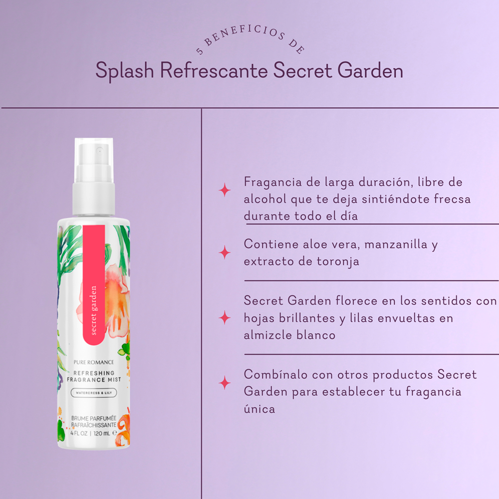 Refreshing Fragrance Mist -- Secret Garden