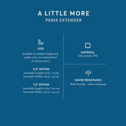 Un poco más de 7,5"