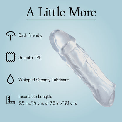 A Little More 5.5" Penis Extender Infographic 2 Pure Romance