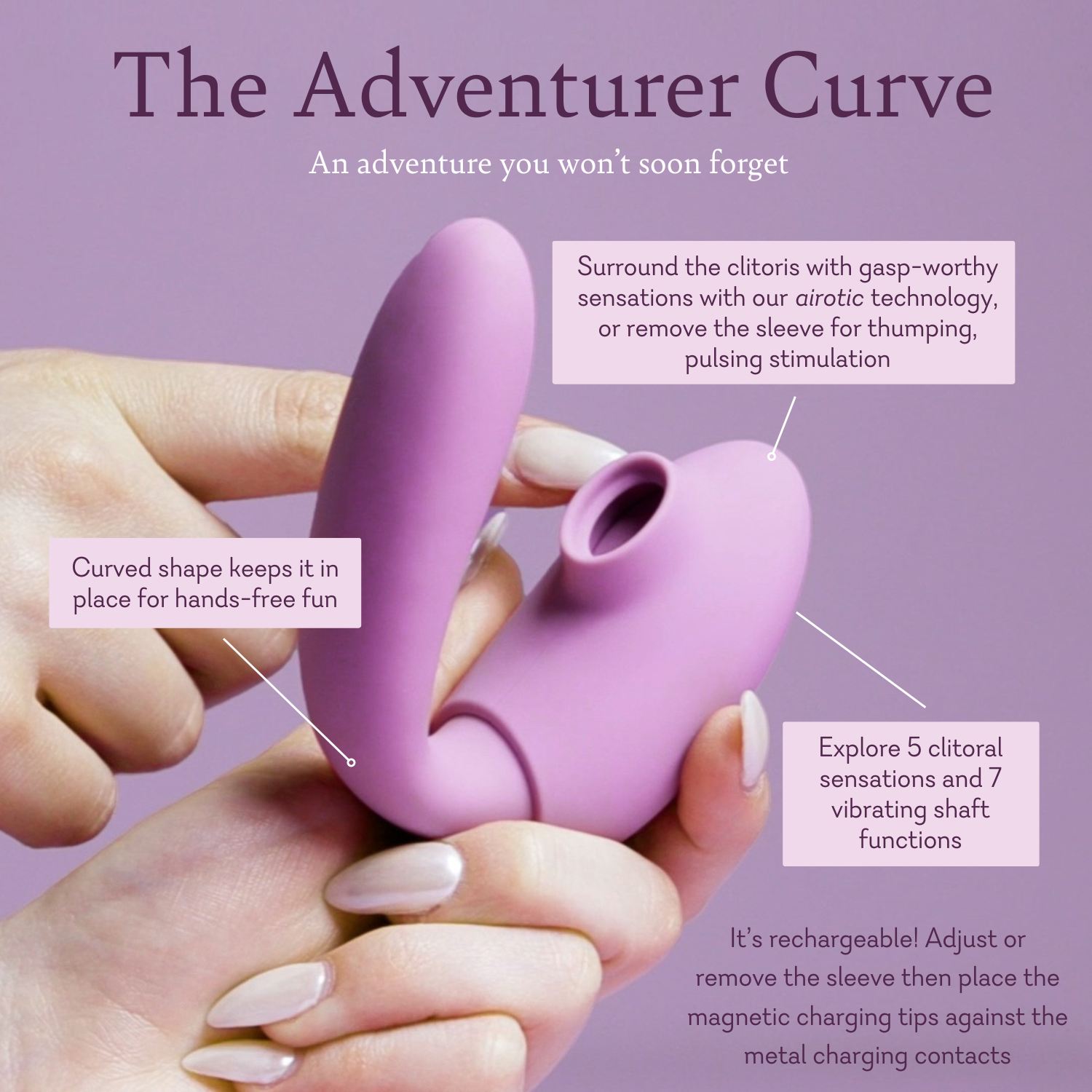 The Adventurer Curve Pure Romance The Adventurer Curve Pure Romance