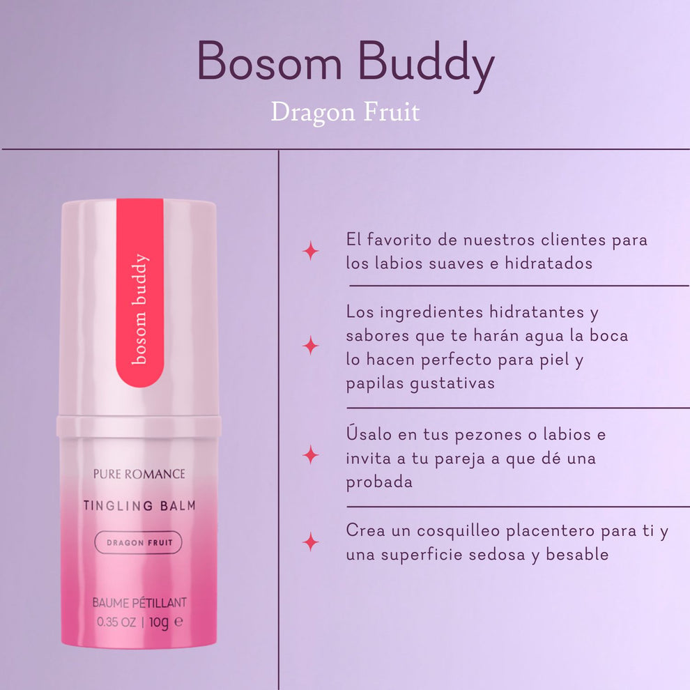 Bosom Buddy Dragon Fruit Balm from Pure Romance