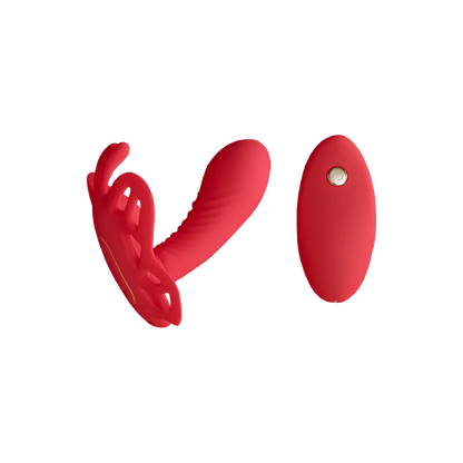 Butterfly Effect Remote Controlled Vibrator from Pure Romance Butterfly Effect Remote Controlled Vibrator from Pure Romance