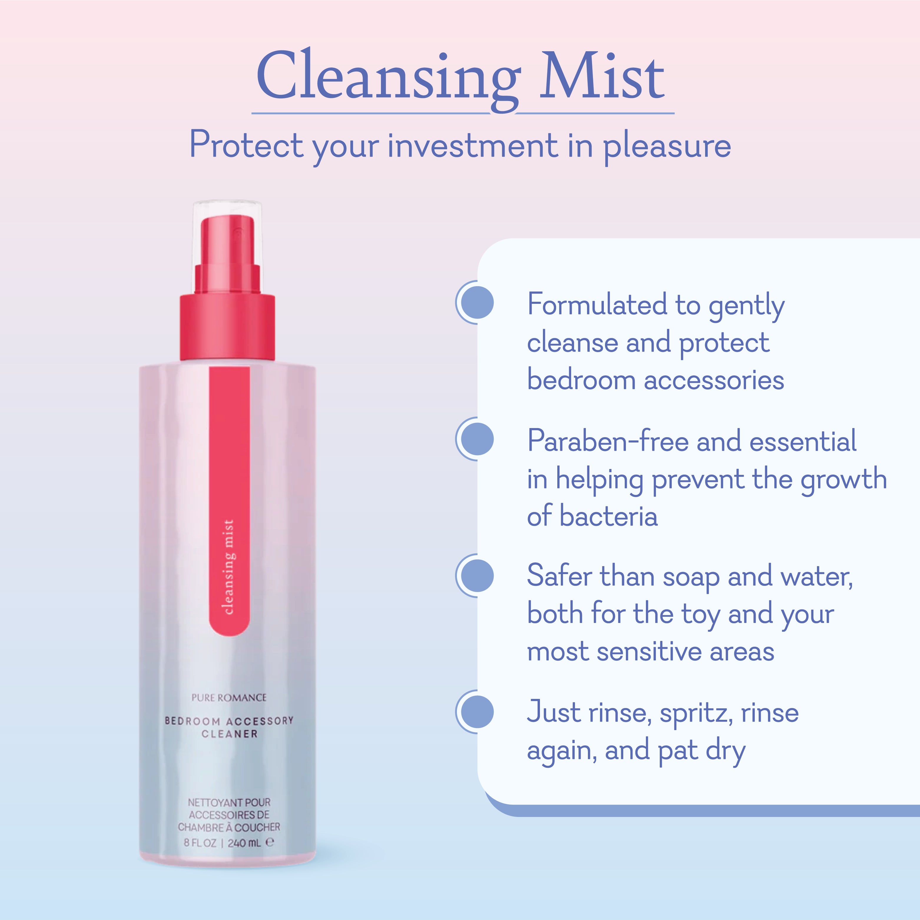 Cleansing Mist Pure Romance