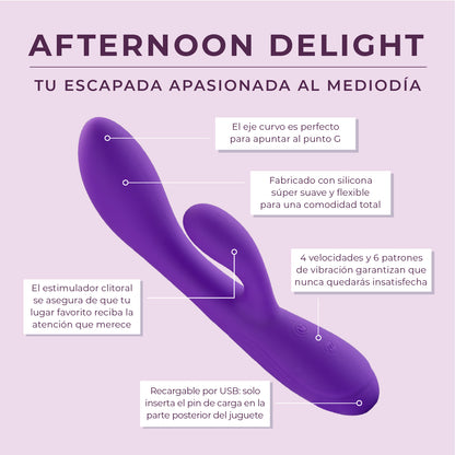 Afternoon Delight Infographic Spanish 2 Pure Romance