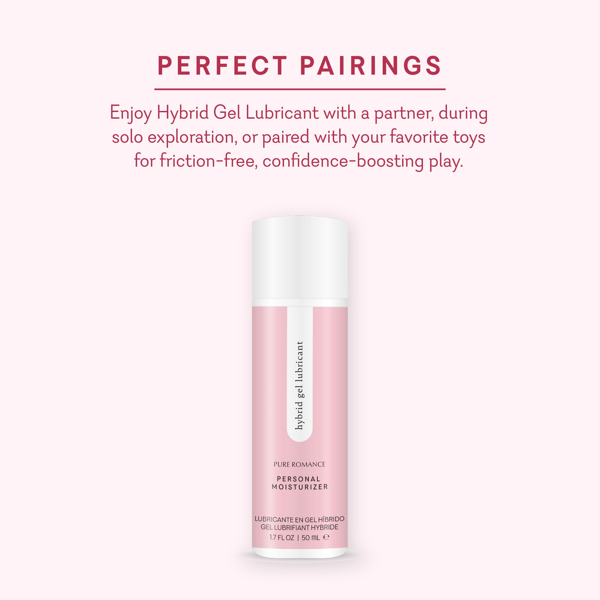 Hybrid Gel Lubricant Pure Romance Hybrid Gel Lubricant Pure Romance