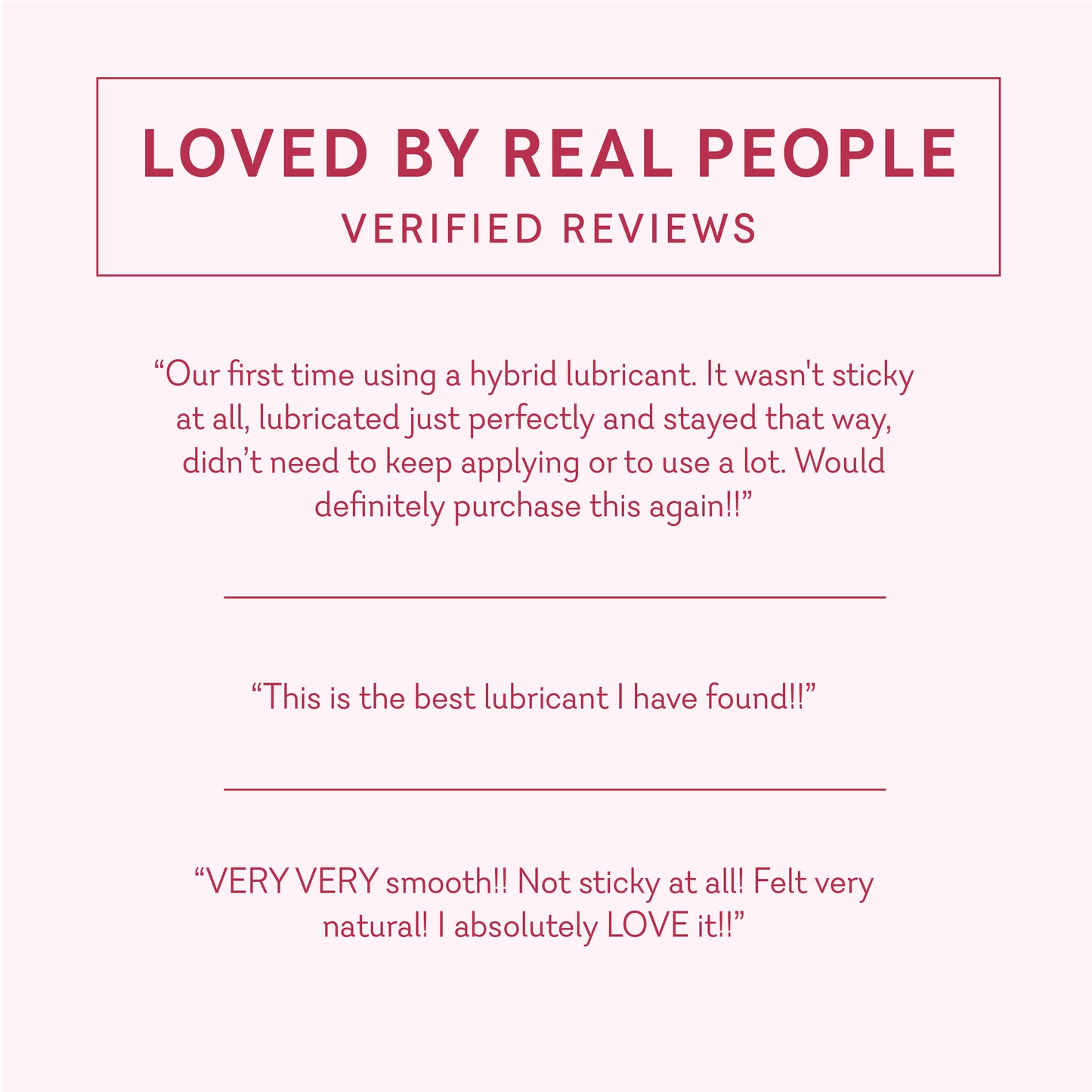 Hybrid Gel Lubricant