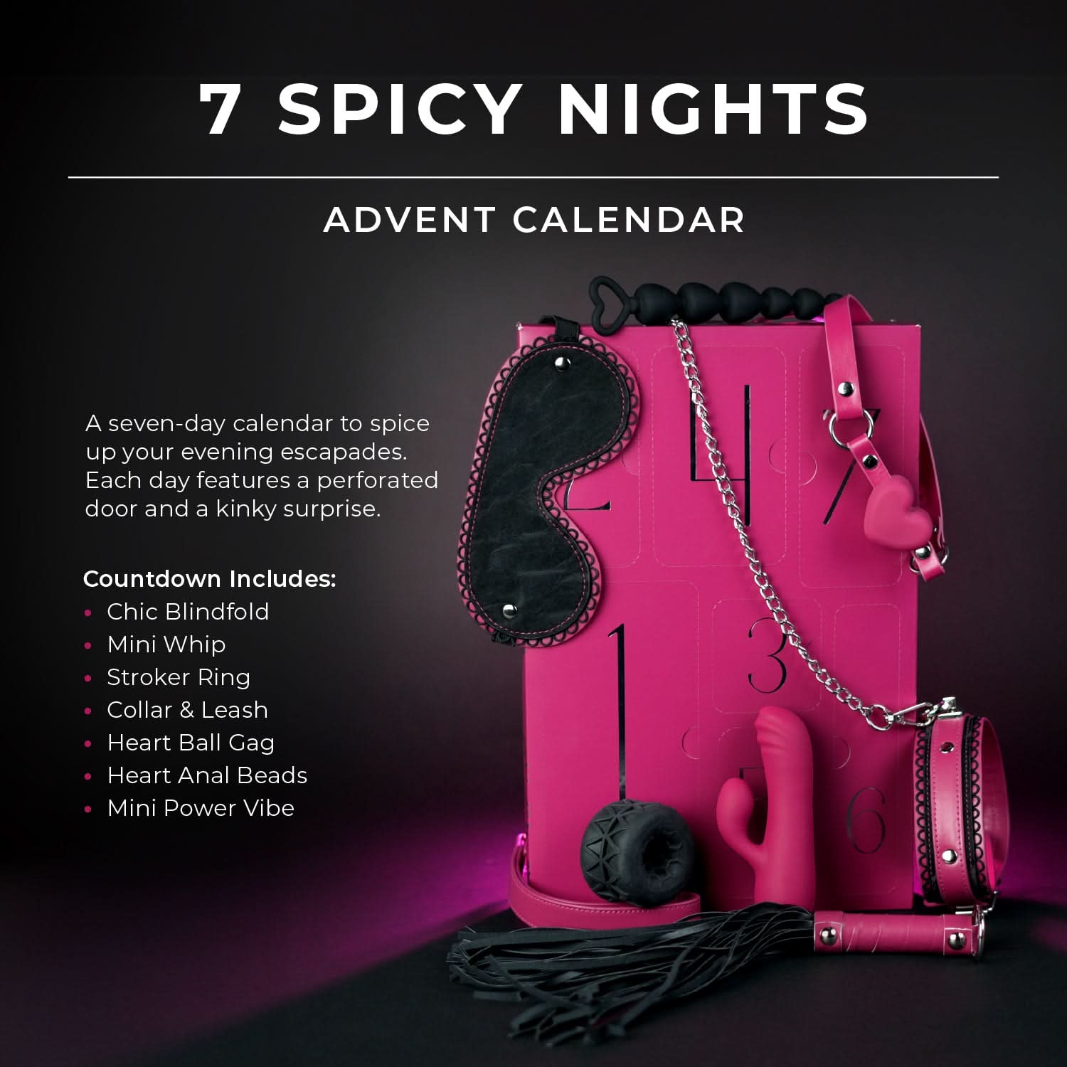 7 Spicy Nights Advent Calendar Pure Romance 7 Spicy Nights Advent Calendar Pure Romance