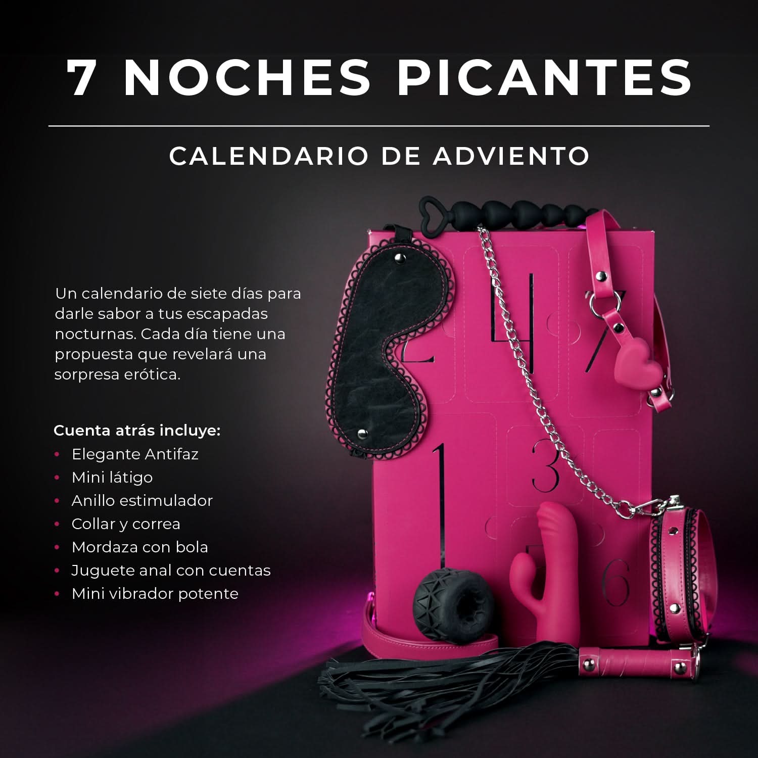 7 Spicy Nights Advent Calendar Pure Romance 7 Spicy Nights Advent Calendar Pure Romance