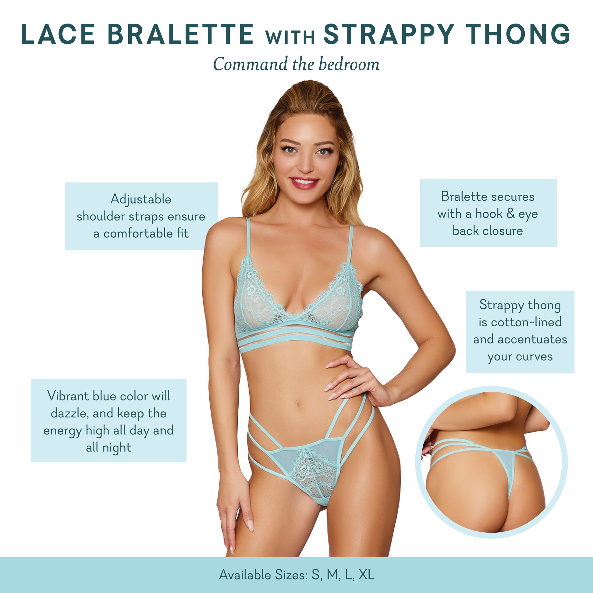 Strappy Lace Brazilian Panty – LEGiT