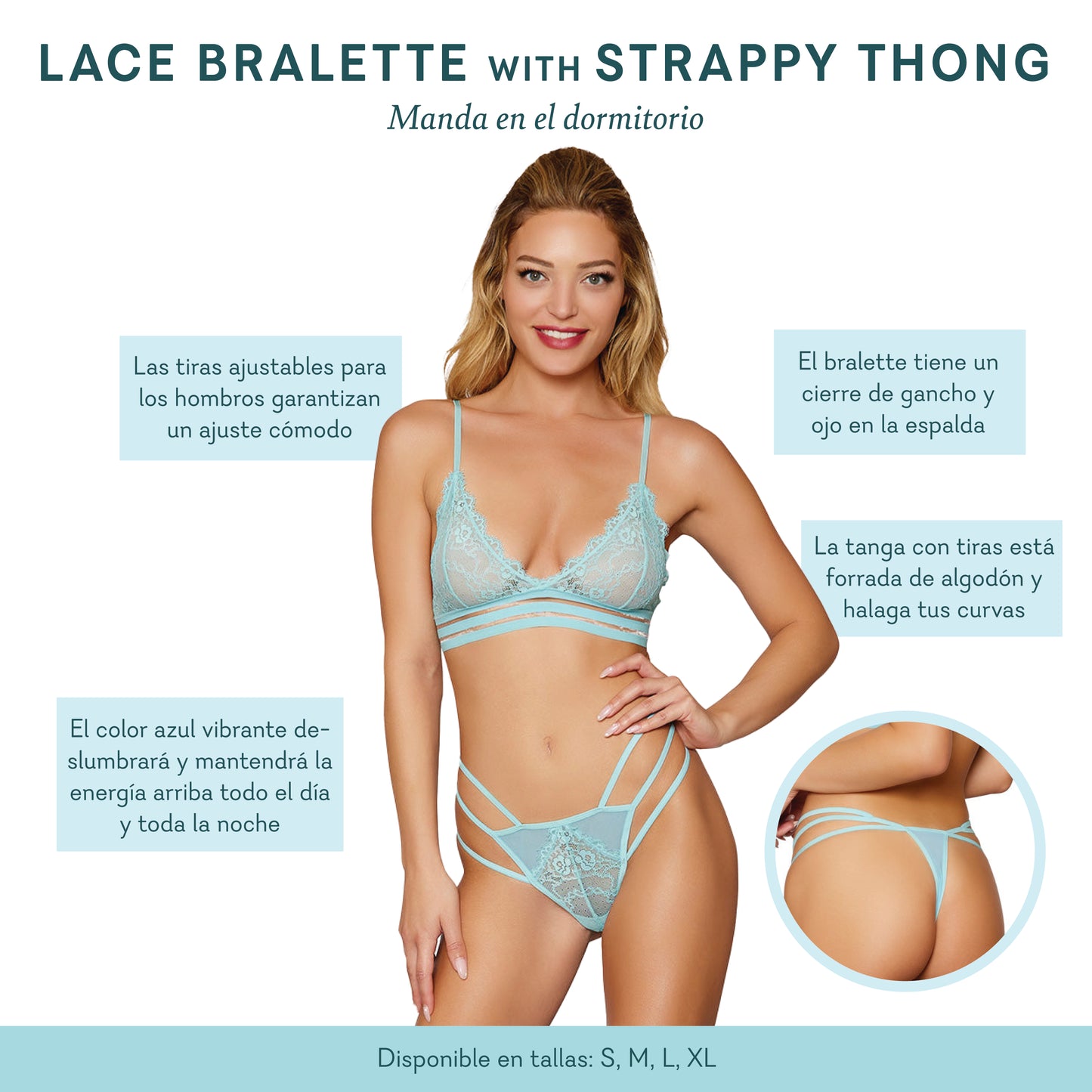 Strappy Lace Bralette 