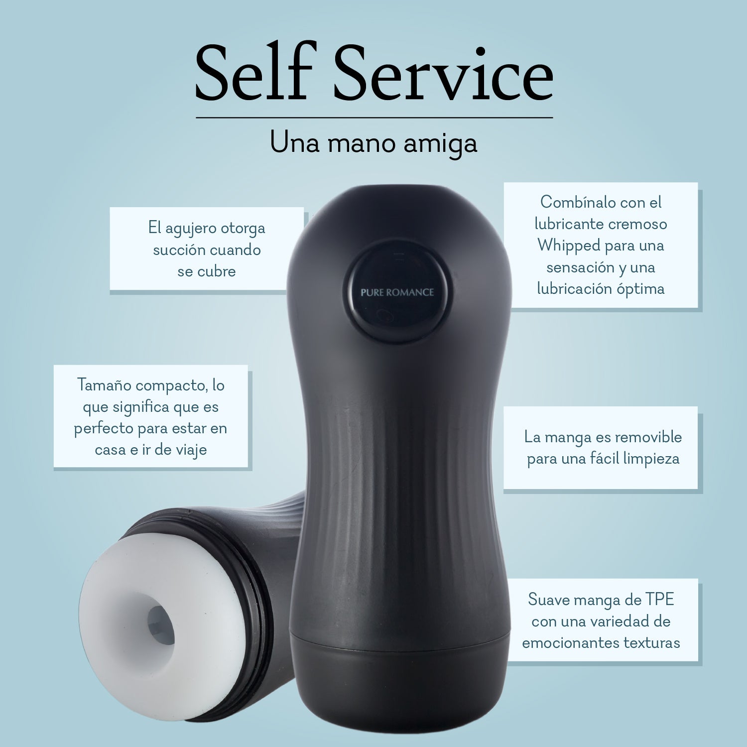 Self Service Masturbator Infographic Spanish Pure Romance