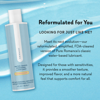 Water-Based Personal Lubricant - Strawberry Banana