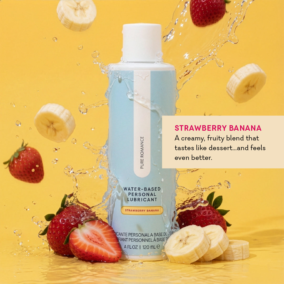 Water-Based Personal Lubricant - Strawberry Banana