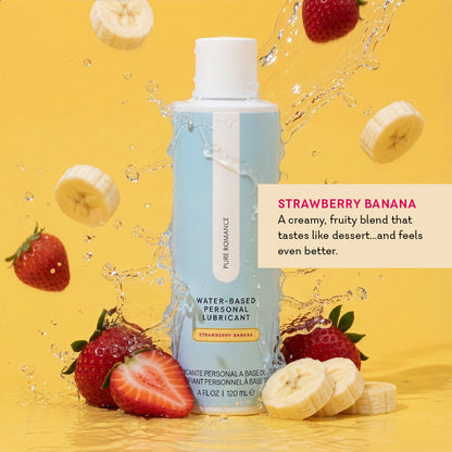 Water-Based Personal Lubricant - Strawberry Banana