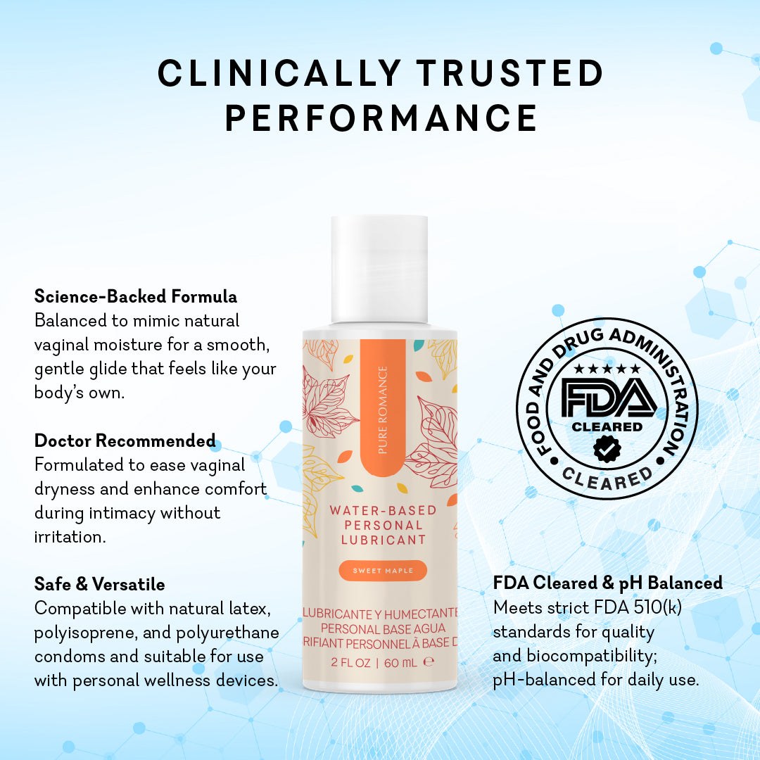 Sweet Maple Water-Based Personal Lubricant Pure Romance Sweet Maple Water-Based Personal Lubricant Pure Romance
