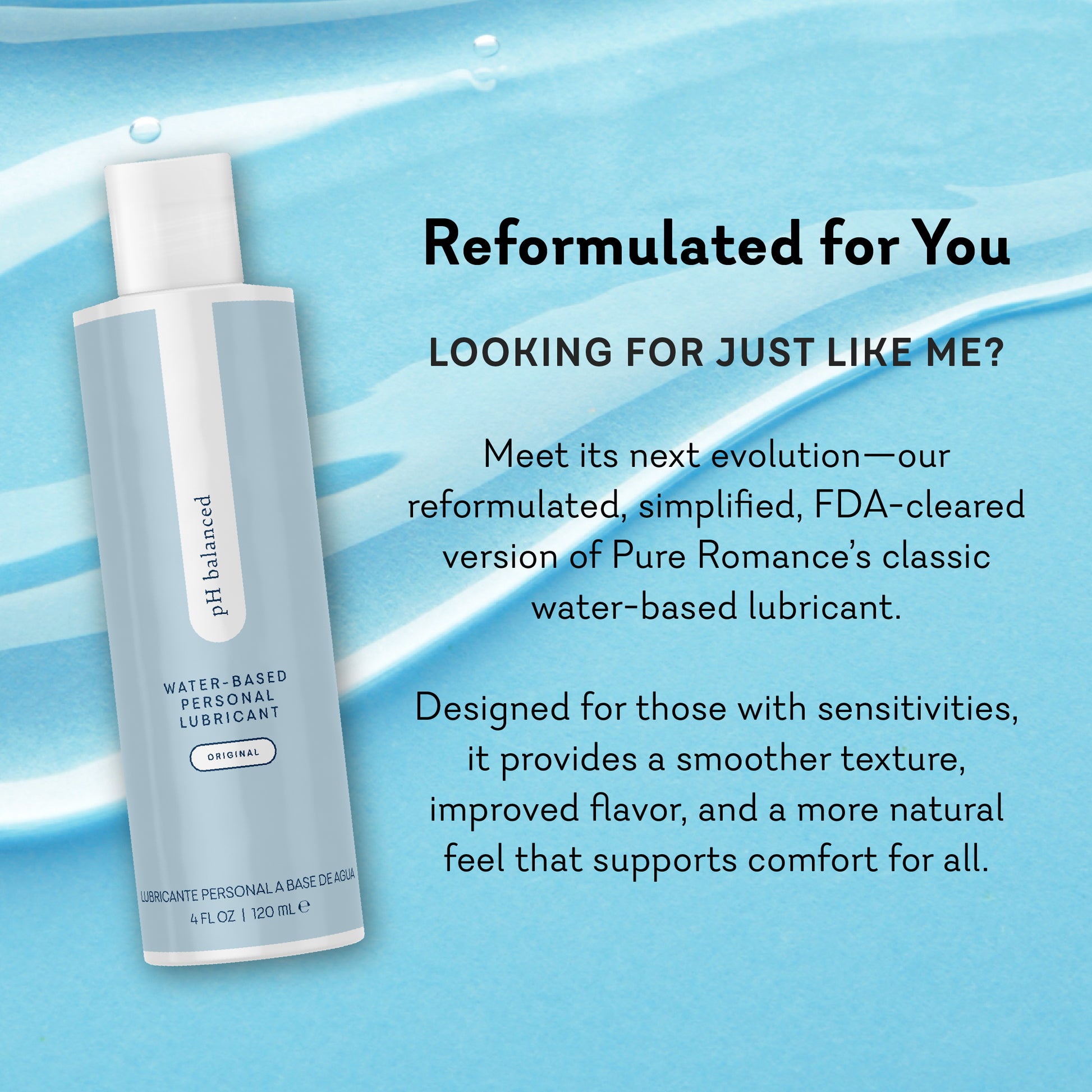 Water-Based Personal Lubricant - Original Pure Romance Water-Based Personal Lubricant - Original Pure Romance