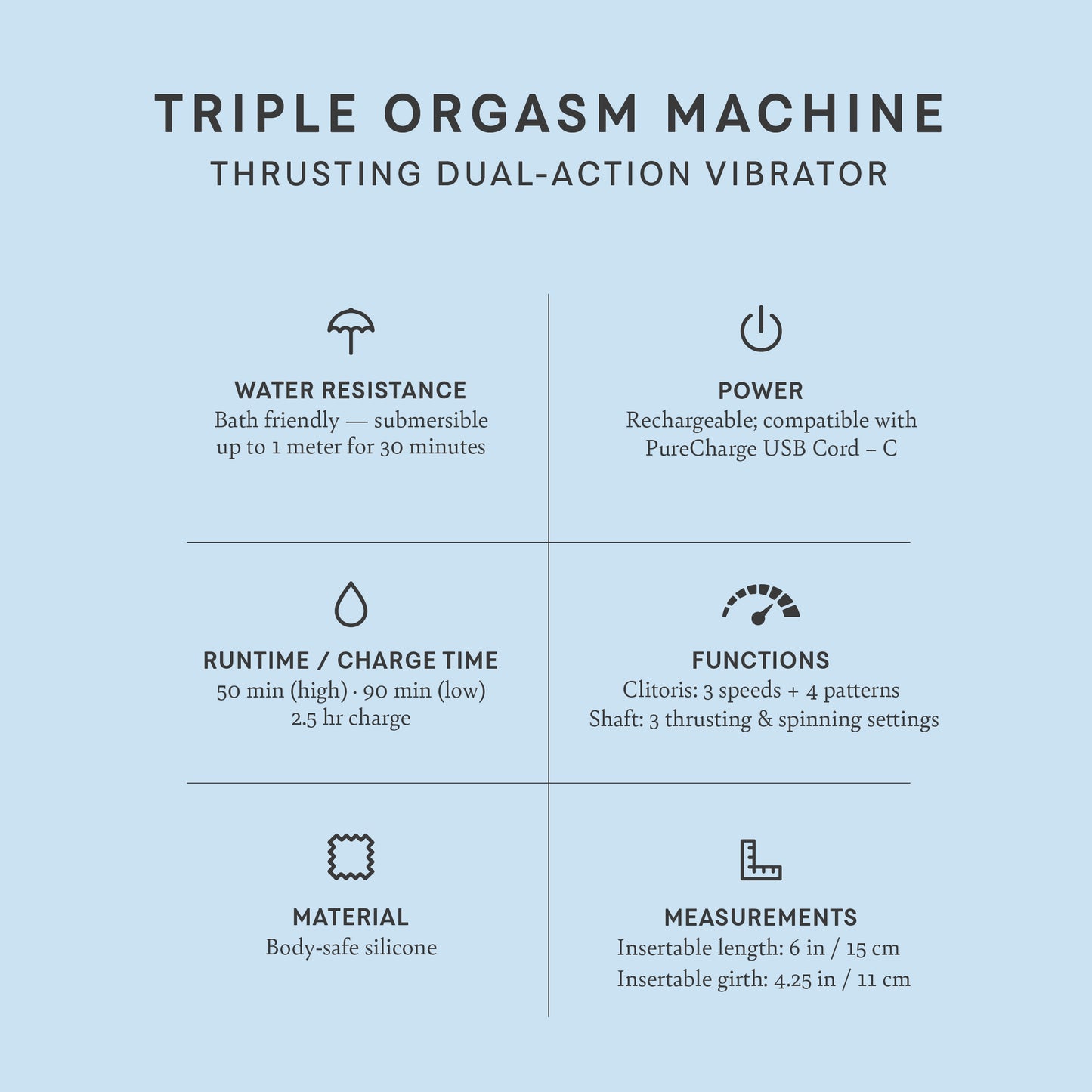 Triple Orgasm Machine Pure Romance Triple Orgasm Machine Pure Romance