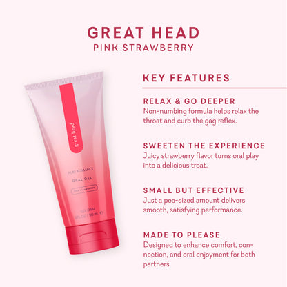Great Head - Pink Strawberry